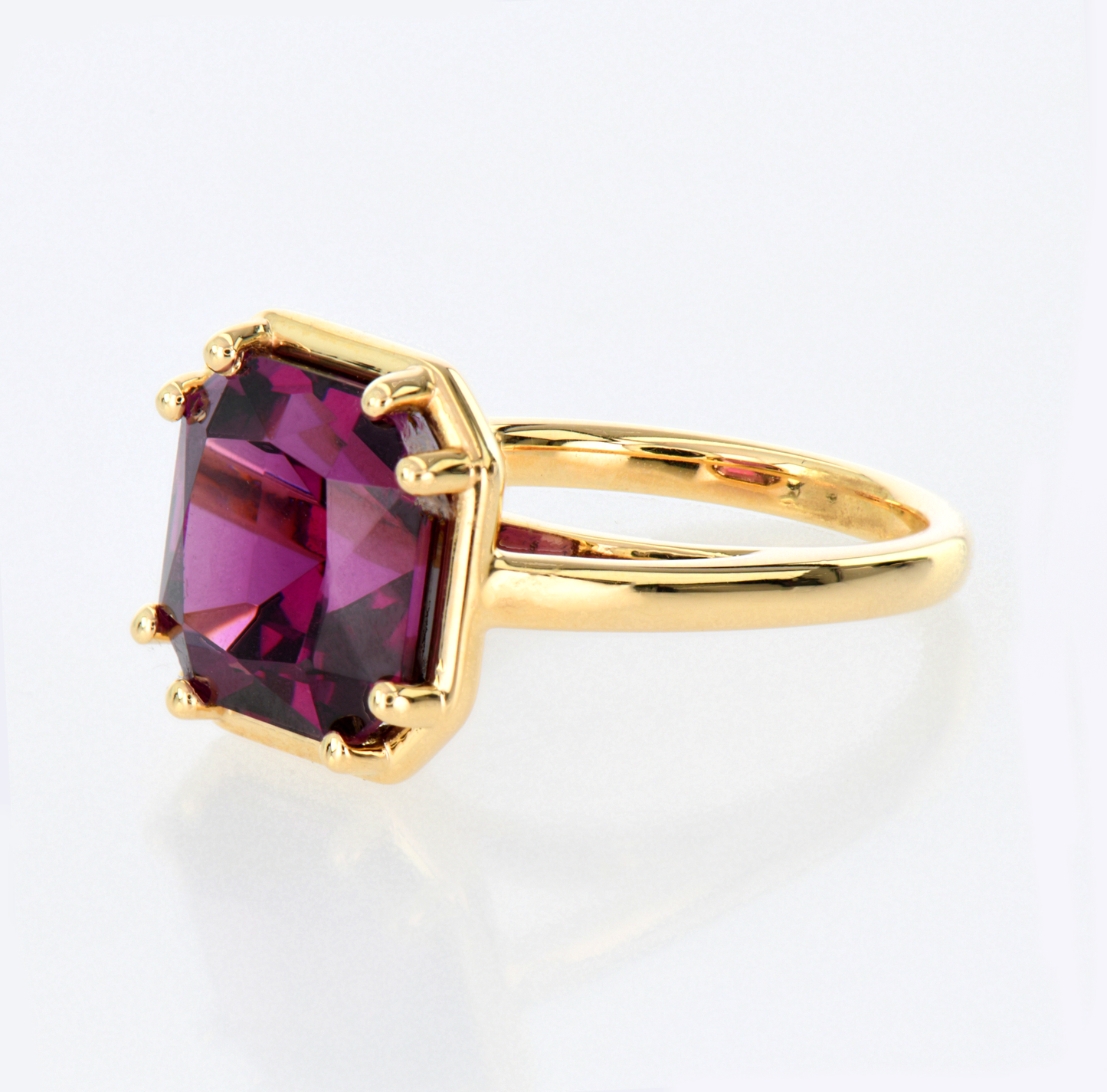 Rhodolite Pinky Ring - 7.54ct