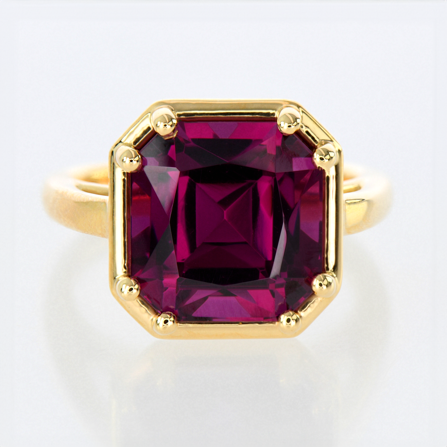 Rhodolite Pinky Ring - 7.54ct