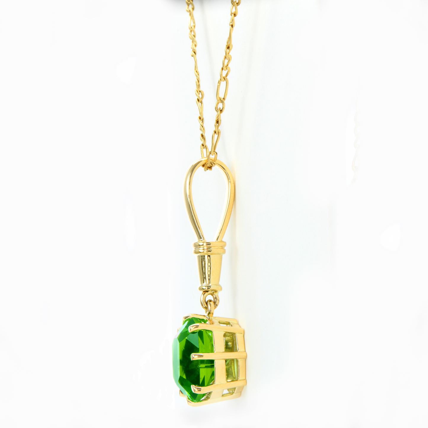 Green Tourmaline Pendant - 6.64ct